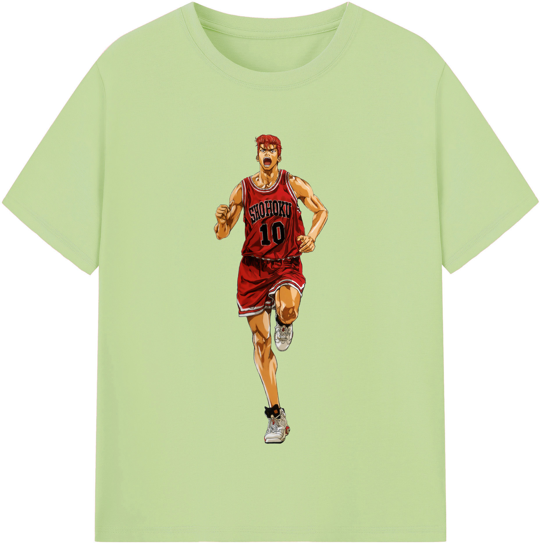 （画像用） SLAM DUNK／スラムダンク 綿100％半袖Tシャツ（フロントプリント）